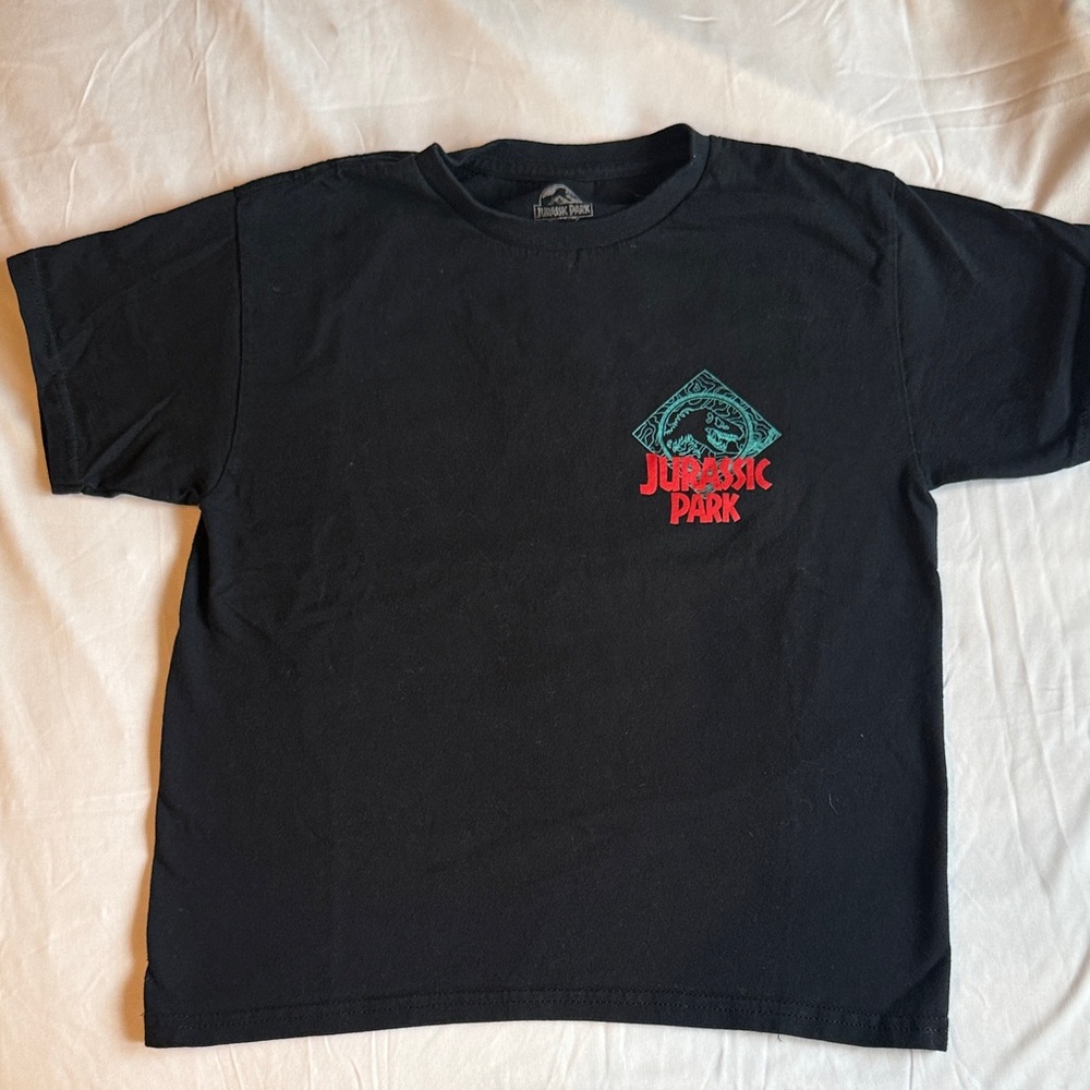 Kids Black Graphic Tee